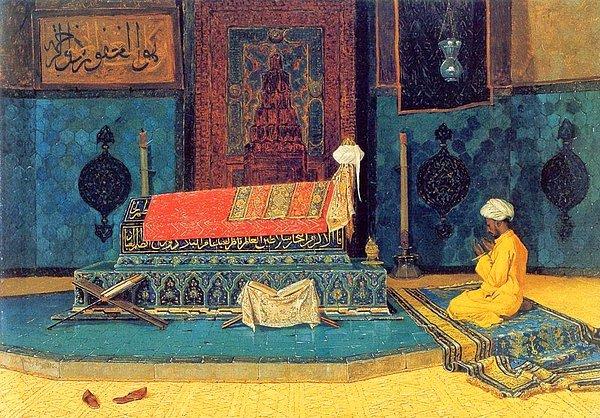 1995 yılında Osman Hamdi Bey'in "Yeşil Türbe" tablosu İngiltere'de 37 milyar liraya satıldı.