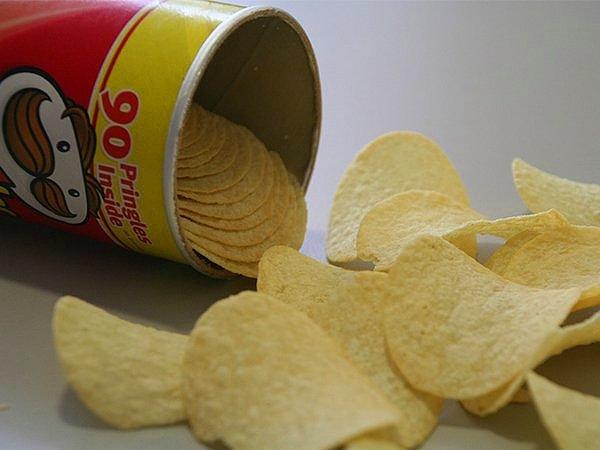 5. Pringles markası bir seferinde ''Bunlar patatesten yapılmıyor'' diye bir iddiada bulunan müşteri tarafından dava edildi.