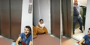 Asansör Kapısı Açılır Açılmaz Ruhunu Teslim Eden Adam