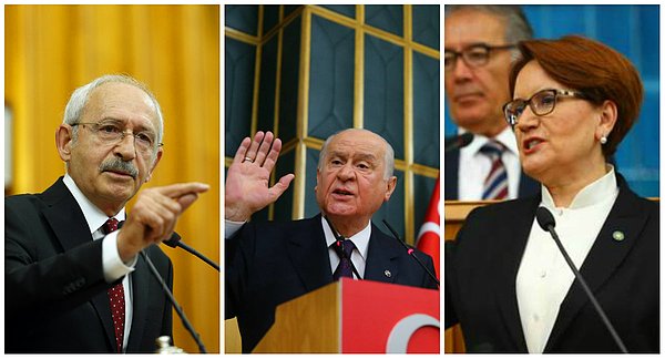 CHP, MHP ve İYİ Parti genel başkanları Erbaş'a tepki gösterirken, istifa çağrısında bulunmuştu.