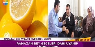 Ayda 90 Kilo Limon Yiyen Adam: 'Yemezsem Elim Ayağım Titriyor'