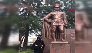 Çorlu'da Atatürk Anıtına Baltayla Saldırmıştı: Adli Kontrol Şartıyla Serbest Bırakıldı