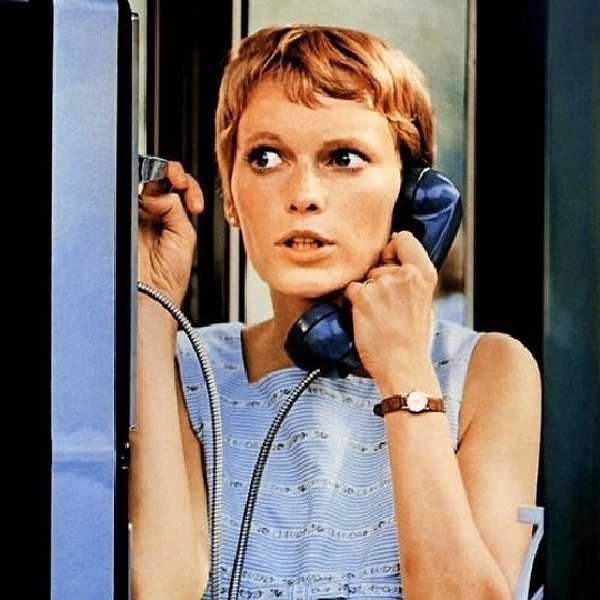 6. Ребенок Розмари - Миа Фарроу