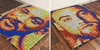 700 Rubik Küpüyle Ünlü Simaların Portrelerini Yapan Adam: Giovanni Contardi