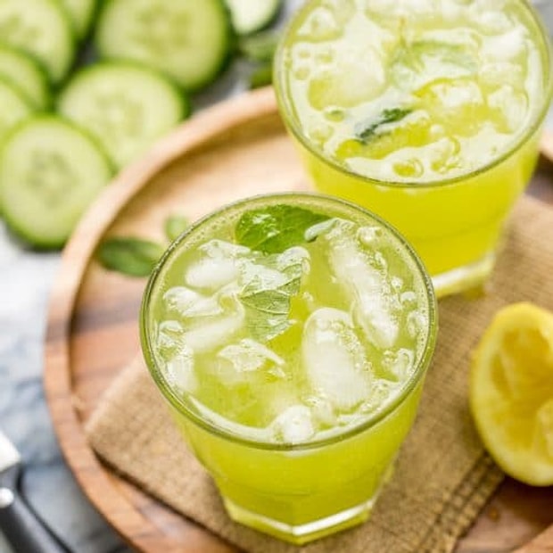 Ferah ve tatlı bir limonata?