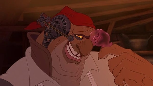 8. Как звали маленького желейного друга Джона Сильвера из "Планеты сокровищ"?