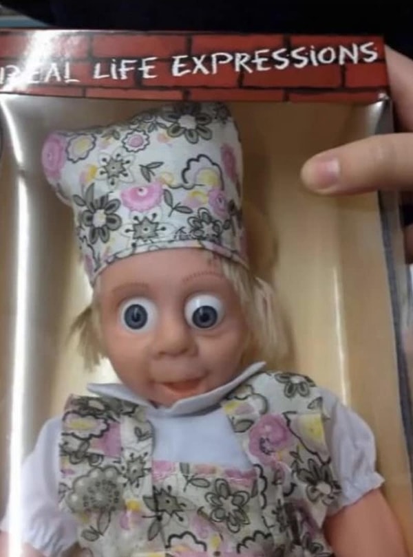 1. Эта кукла видела слишком много...