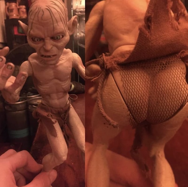 4. Когда даже у Голлума белье сексуальнее твоего...