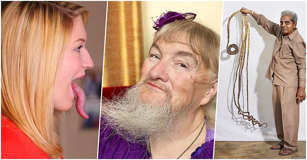 Vücutlarının Çeşitli Yerleriyle Guinness Rekorlar Kitabına Adını Yazdıran 10 İnsan