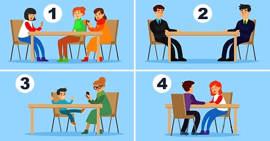 Тест: Расскажите, за какой столик вы Не хотели бы сесть, а мы объясним, почему вы сделали такой выбор