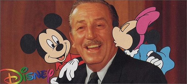 7. А Уолт Дисней создал нового, пожалуй, самого узнаваемого из своих героев - мышонка Микки-Мауса