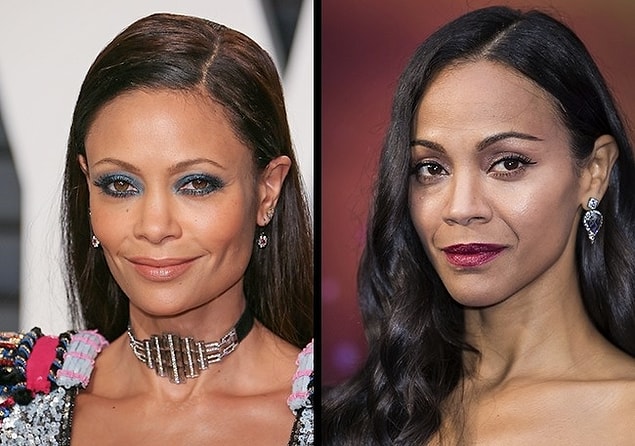 10. Thandie Newton and Zoe Saldana