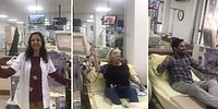 Diyaliz Hastalarına Muhteşem Moral: Doktor ve Hastalardan Erik Dalı Performansı