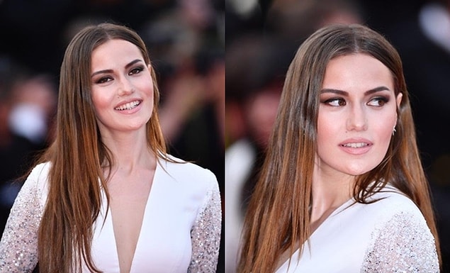 3. Bir başka L'Oréal Paris güzellik elçisi: Fahriye Evcen.