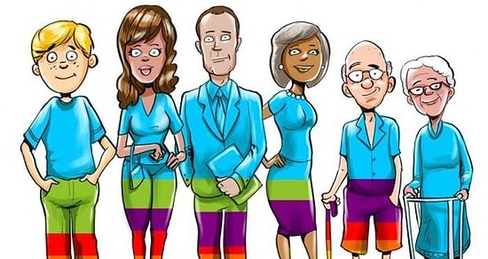 Тест: Выберите 4 цвета, на основе которых мы угадаем ваш возраст