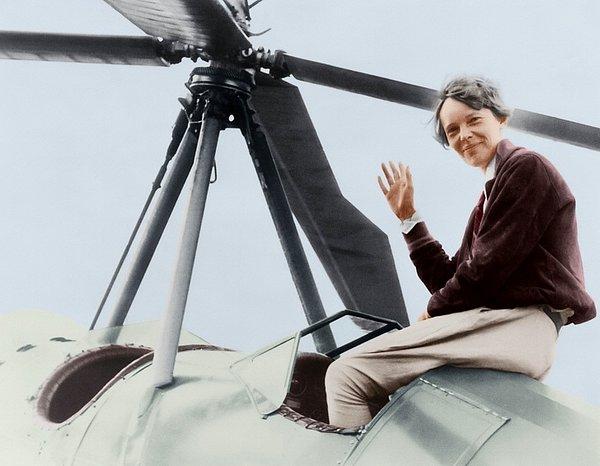 1. Amelia Earhart