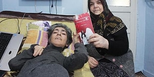 İşaret Parmağıyla Kitap Yazan %98 Engelli Kadın: Rukiye Türeyen