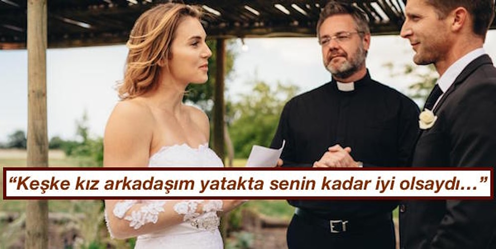 Düğünde Mikrofona 'Evet' Demek Yerine Nişanlısının Seks Dolu Aldatma Mesajlarını Okuyan Gelin