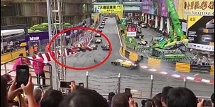 Macau'daki F3 Dünya Kupası Yarışında Yaşanan Korkunç Kaza!