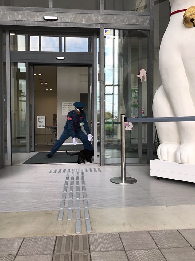 This is the entrance of Hiroshima Onomichi City Museum of Art...