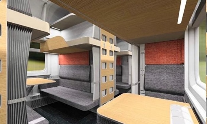 РЖД показали, как будут выглядеть новые плацкартные вагоны