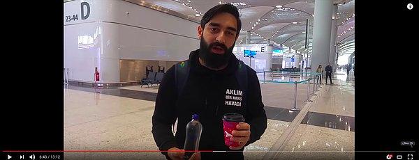 Kerem Gök’ün 3 Kasım 2018’de YouTube’da paylaştığı ve İstanbul’da açılan yeni havalimanını tanıttığı videonun 6. dakika 43. saniyesinden görülebildiği üzere İstanbul Havalimanı’nda bu bantların rengi turkuaz.