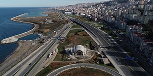 Nasıl Gidileceği Tartışma Konusu: Trabzon'da Sahil Yolunun Ortasına Cami Yapıldı
