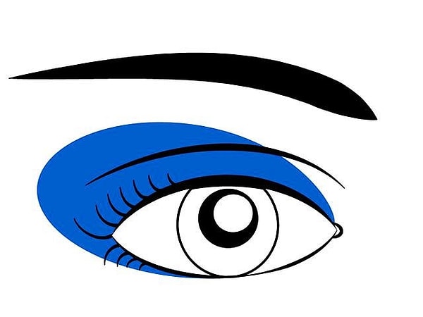 Глаза с опущенными уголками