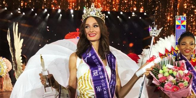 Gurur Duymaya Geldik! Dünya Mankenler Kraliçesi Yarışması'nda Birinci Olan "Pınar Tartan"