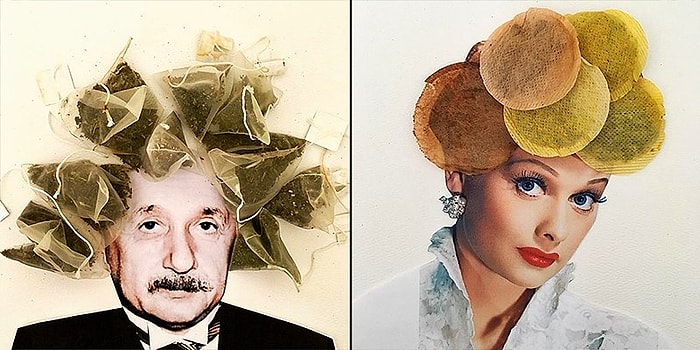 Увидев представленные иллюстрации и коллажи, вы пожалеете о каждом выброшенном чайном пакетике