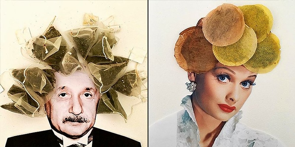 Увидев представленные иллюстрации и коллажи, вы пожалеете о каждом выброшенном чайном пакетике