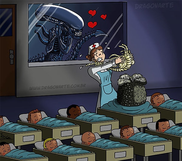 7. Ребёнок Чужого