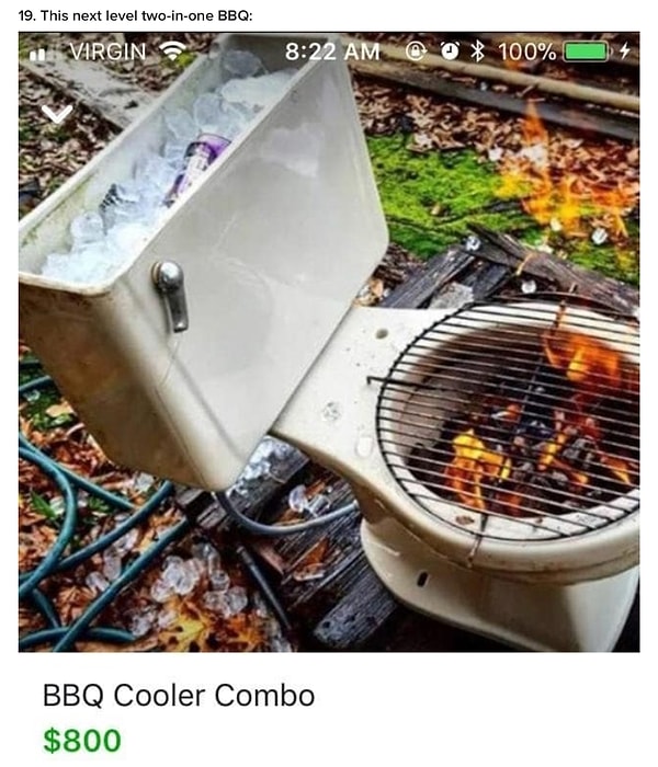 14. Девайс "2 в 1" для барбекю-вечеринок: