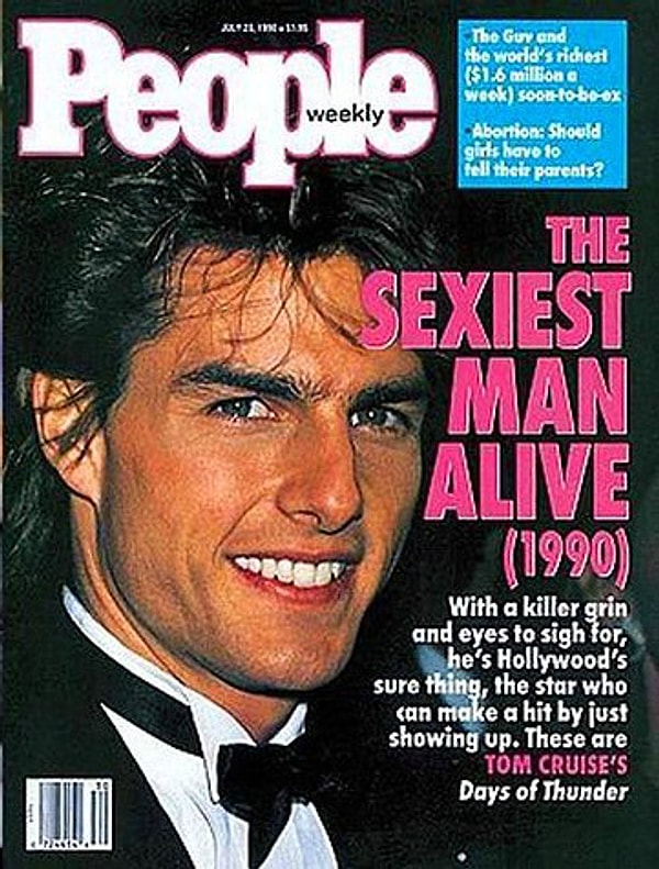 1990 год: Том Круз получил это звание на пике своей популярности