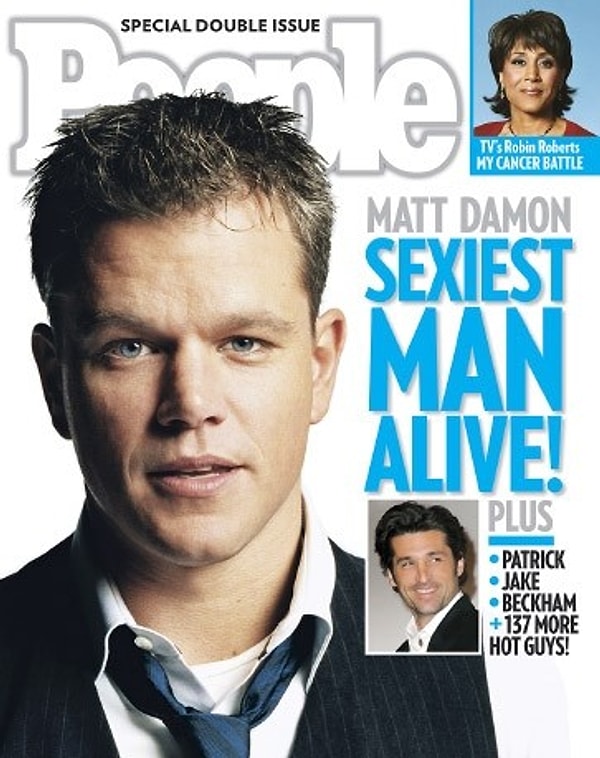 2007 год: Мэтт Дэймон удостоился этого титула за роль Джейсона Борна