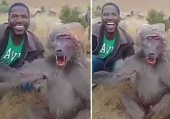 Yakaladığı Babuna Acı Çektirirken Keyif Alan Zalim Avcı!