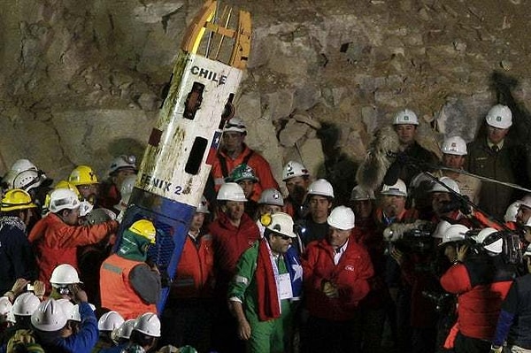 2. Освобождение чилийских шахтеров (2010) - 1 млрд телезрителей