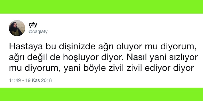 Hastalarıyla Yaşadıkları Birbirinden İlginç Anıları Paylaşırken Kahkahalara Boğan Diş Hekimleri