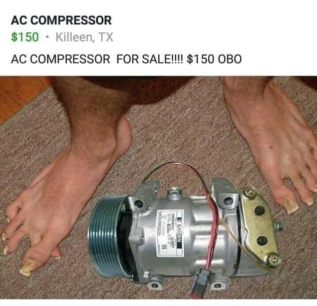 15. Should we look at the toes or the compressor?