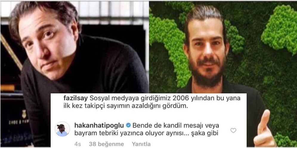 Buralar Karışır! Fazıl Say'ın Survivor Hakan'a Instagram Üzerinden Verdiği Aşırı İnce Ayar
