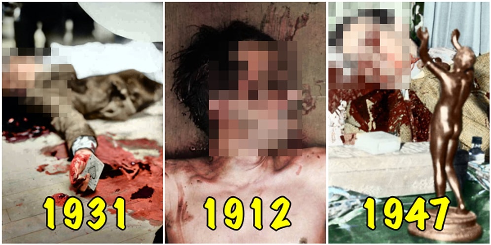 Eski Zamanlardaki Korkunç Ölümleri Tüm Çıplaklığıyla Gözler Önüne Seren 30 Olay Yeri Fotoğrafı