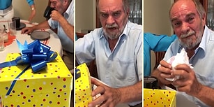 İlk Defa Dede Olacağını Öğrenen Adamın Duygu Dolu Tepkisi