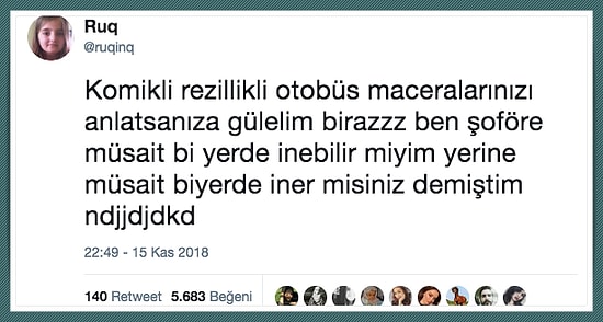 Otobüslerde Yaşadıkları Komik Anları Paylaşarak Herkesi Güldüren 15 Kişi