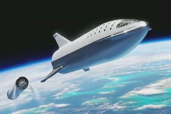 CEO Elon Musk'ın açıklamasına göre roketin yeni ismi Starship, güçlendirici bölüme ise Super Heavy denecek!