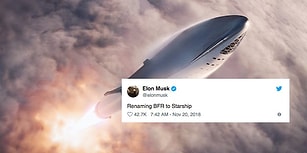 Elon Musk Mars Yolcusu 'Big Falcon Rocket'in İsmini ‘Starship’ Olarak Değiştirdiğini Açıkladı