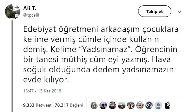 15. Yediden yetmişe...