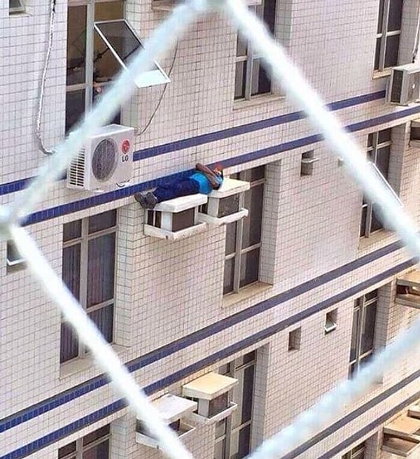 8. Как можно расслабиться на такой высоте?!