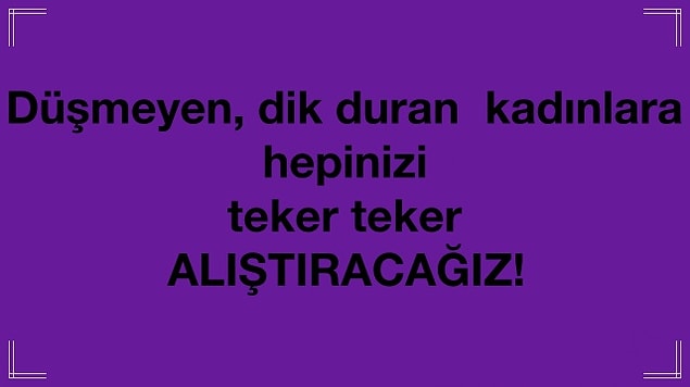 Anlamayanlar için şunu bir elden ele ulaştıralım o zaman!