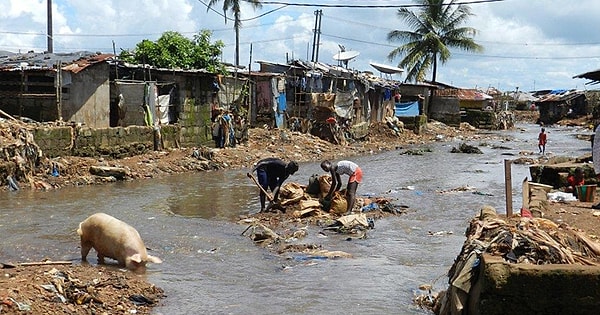 12. Страна с самой низкой продолжительностью жизни