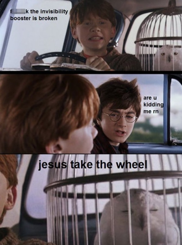 30. JESUS TAKE THE WHEEL!